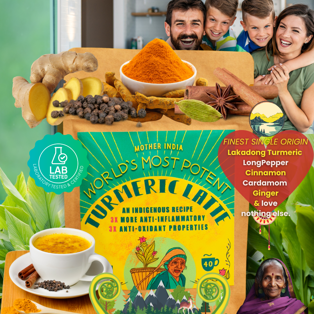 World's MOST Potent Turmeric Latte Mix |