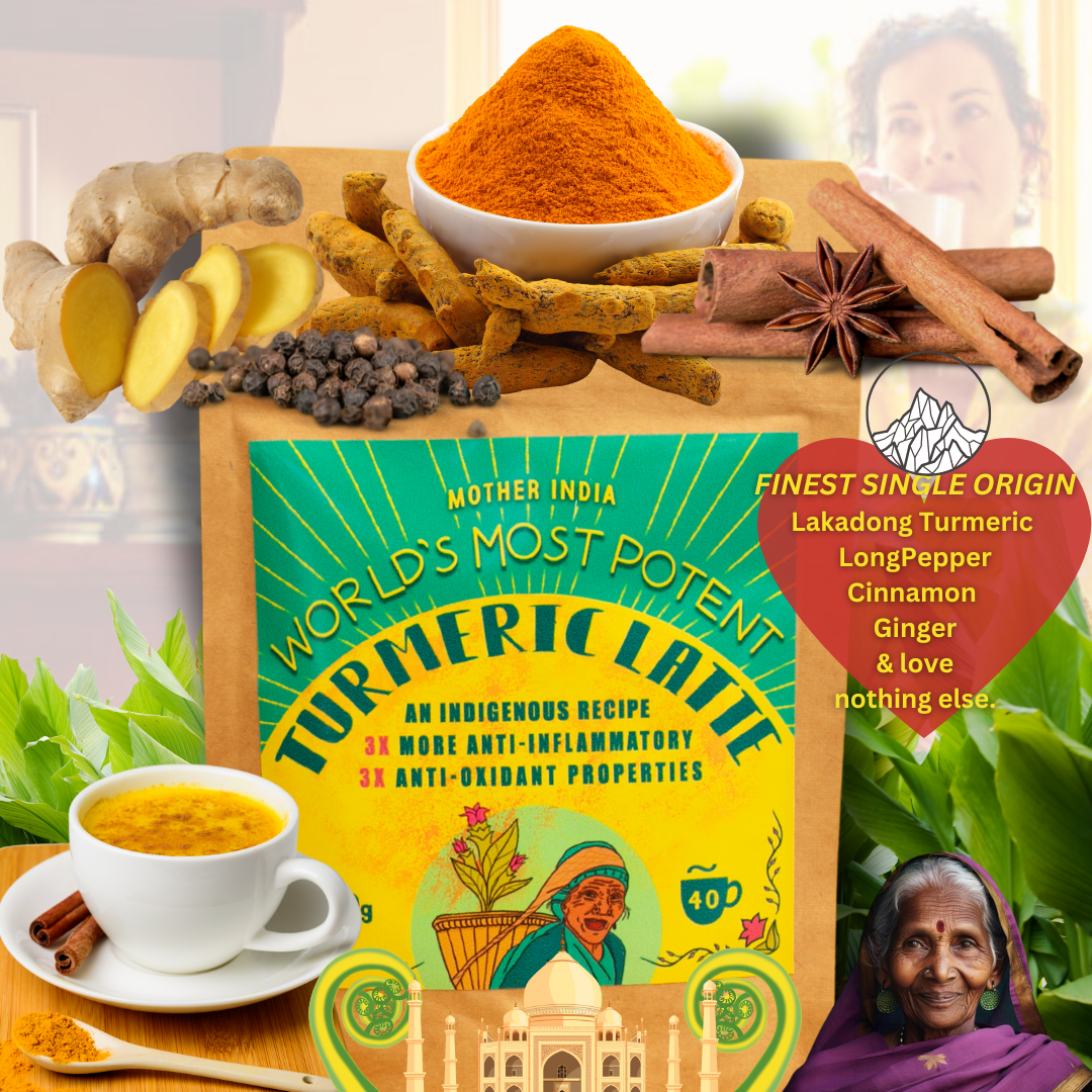 World's MOST Potent Turmeric Latte Mix |